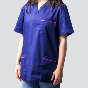 سكرب طبي نسائي قبة V قطني