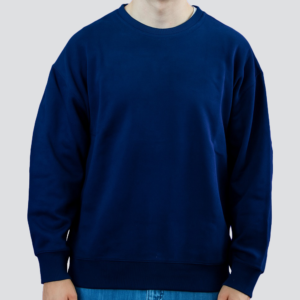 سويتشيرت قطنية قبة دائرية و أكمام طويلة