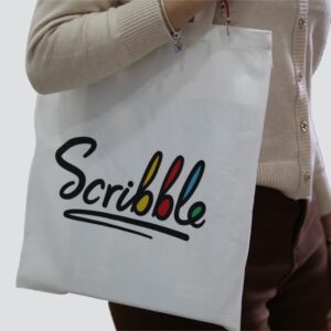 شنطة كتان Tote Bag 40*35