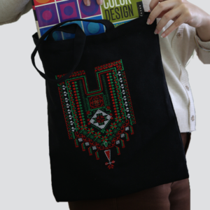 شنطة كتان Tote Bag 40*35