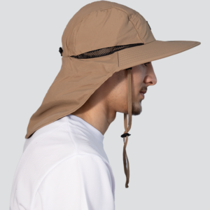 طاقية عمل حماية من الشمس مع رقبة ممدودة