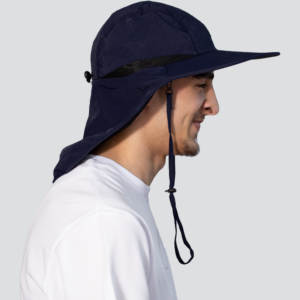 طاقية عمل حماية من الشمس مع رقبة ممدودة